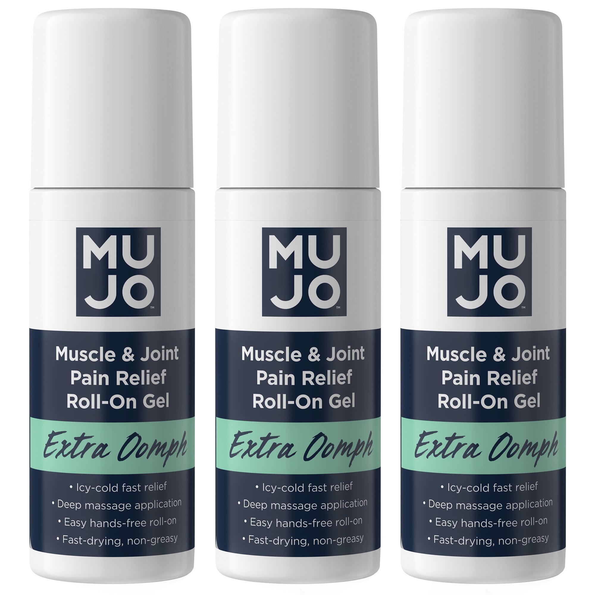Extra Oomph Pain Relief Roll-On Gel – Planet Mujo
